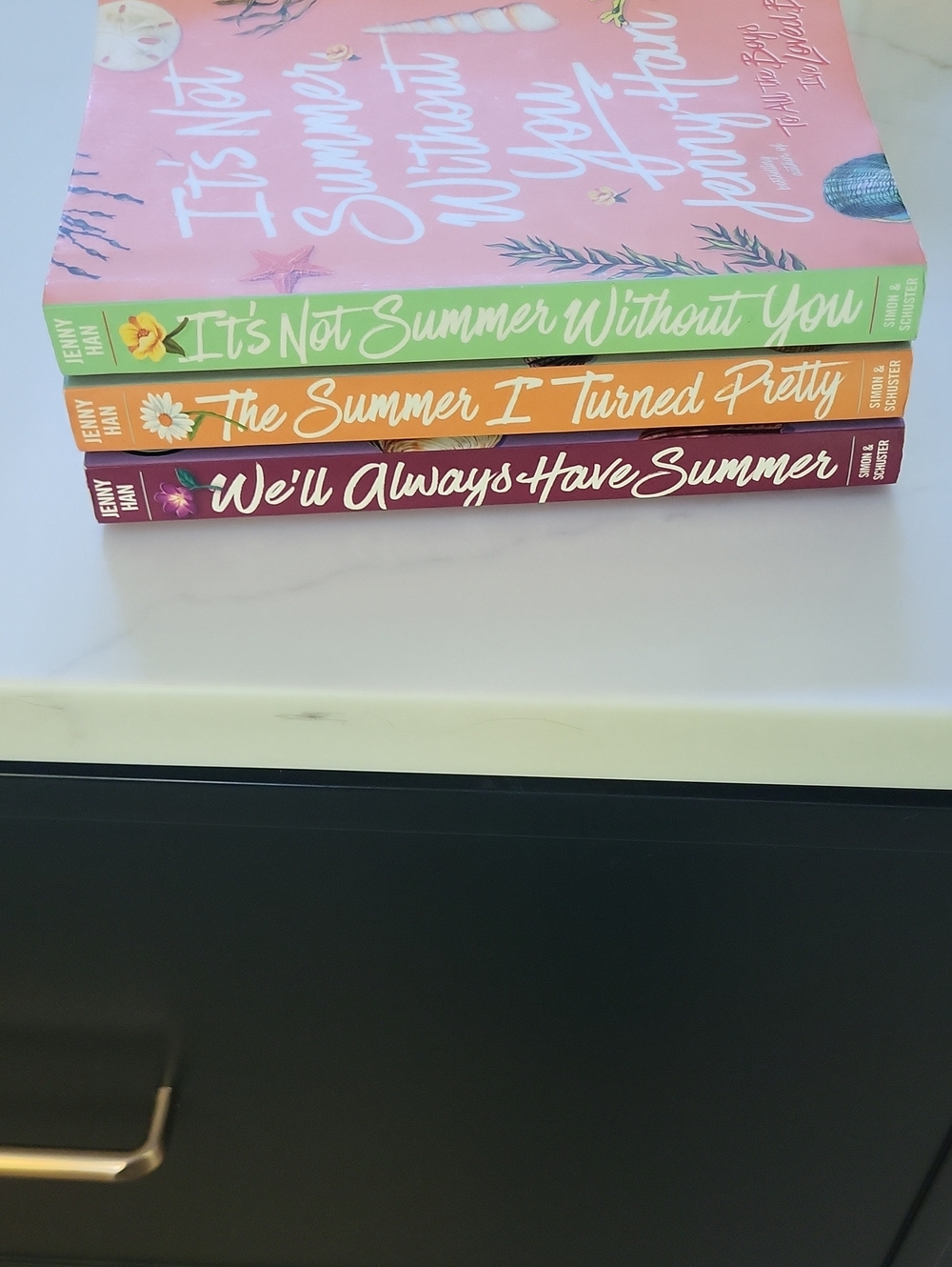 Jenny Han Summer Trilogy Paperback Set - Pink, Green, Orange